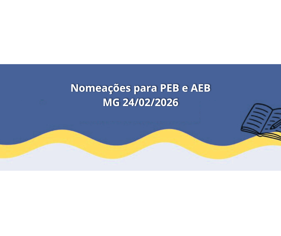Nomeações publicadas no “MG” de 24/02/2026